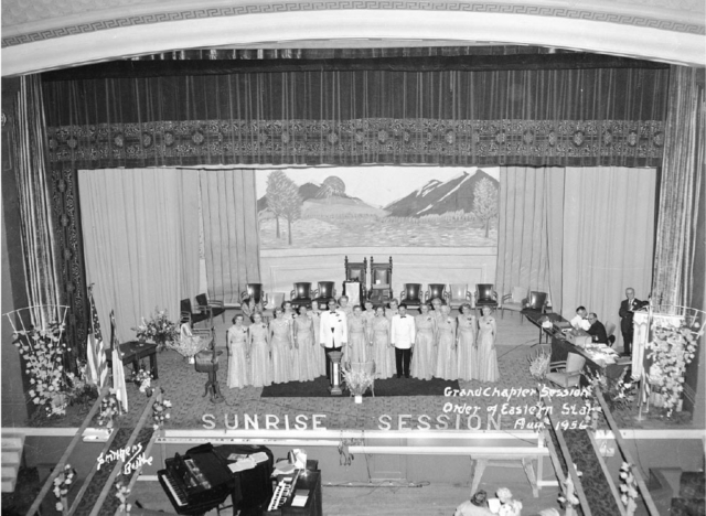 Grand Chapter Session performance August 1956